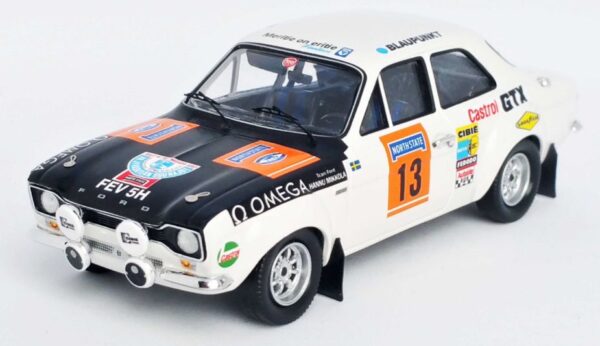 Trofeu - 1:43 Ford Escort Mk1 1st 1000 Lakes Rally 1970 Hannu Mikkola/Gunnar Palm