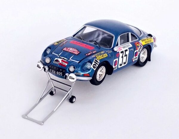 Trofeu - 1:43 Alpine-Renault A110 27th Monte Carlo Rally 1973 Klaus Russling/Wolfgang Weiss