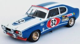 Trofeu - 1:43 Ford Capri 2600 RS #52 11th (2nd Gr.2) 24H Le Mans 1972 D. Glemser/A. Soler-Roig