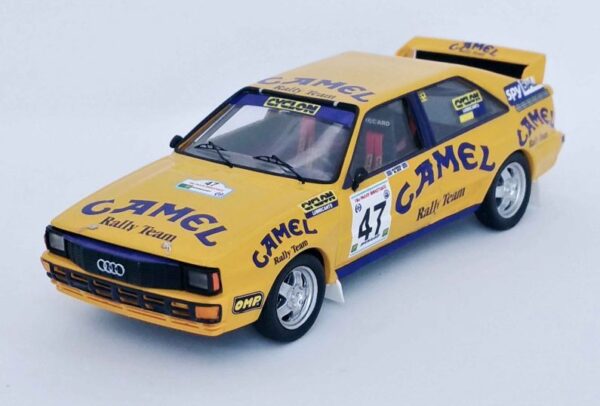 Trofeu - 1:43 Audi Quattro 1st Fthiotidas Rally 1990 Laveris/El-Em