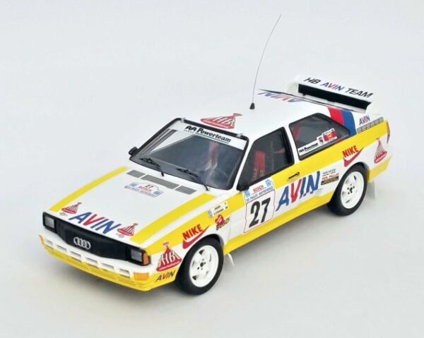 Trofeu - 1:43 Audi Quattro Acropolis Rally 1986 Jigger/ Stefanis Konstantinos