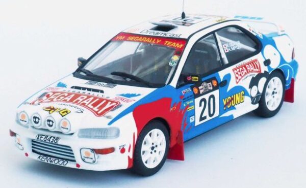 Trofeu - 1:43 Subaru Impreza WRX 10th Safari Rally 1999 Hideaki Miyoshi Eido Osawa