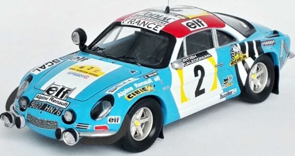 Trofeu - 1:43 Alpine Renault A110 East African Safari 1974 #2 Darniche/Mahe