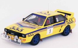 Trofeu - 1:43 Audi Quattro 1st Hong Kong Beijing 1986 Stig Blomqvist/Bruno Berglund