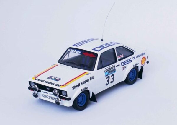 Trofeu - 1:43 Ford Escort Mk2 Rac Rally 1980 Tim Brise Phil Short