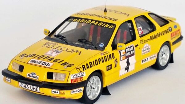 Trofeu - 1:43 Ford Sierra XR 4x4 10th Welsh Rally 1987 Mark Lovell/Roger Freeman