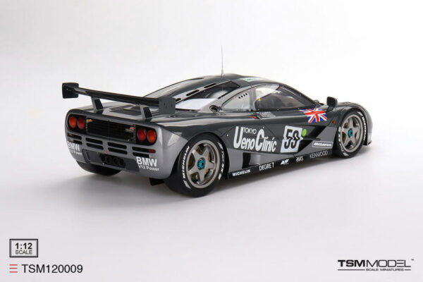 true scale miniatures - 1:12 mclaren f1 gtr #59 1995 le mans 24 hrs winner