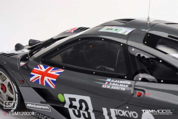 true scale miniatures - 1:12 mclaren f1 gtr #59 1995 le mans 24 hrs winner