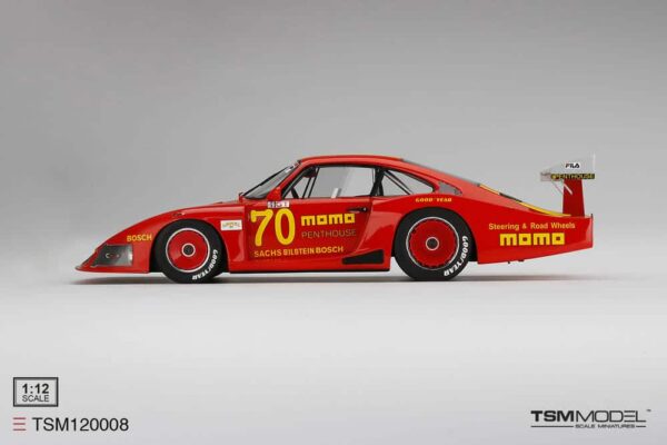 true scale miniatures - 1:12 porsche 935/78 #70 drm 1981 norisring