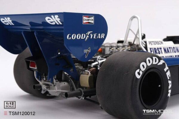 true scale miniatures - 1:12 resin tyrrell p34 #3 ronnie peterson 1977 monaco grand prix