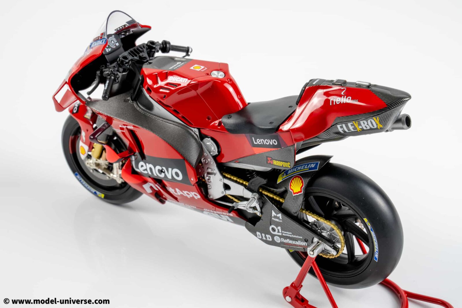 TSM 1:12 Ducati Desmosedici GP22 #63 Francesco Bagnaia 2022 World