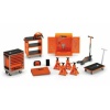 TSM13AC26 - 1/43 BETA TOOL KIT WITH JACK, TROLLEY AND AXLE STANDS