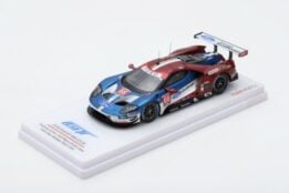 TSM430405 - 1/43 FORD GT GTLM NO.66 2018 DAYTONA 24 HR. 2ND PLACE GTLM CLASS FORD CHIP GANASSI TEAM USA (RESIN)
