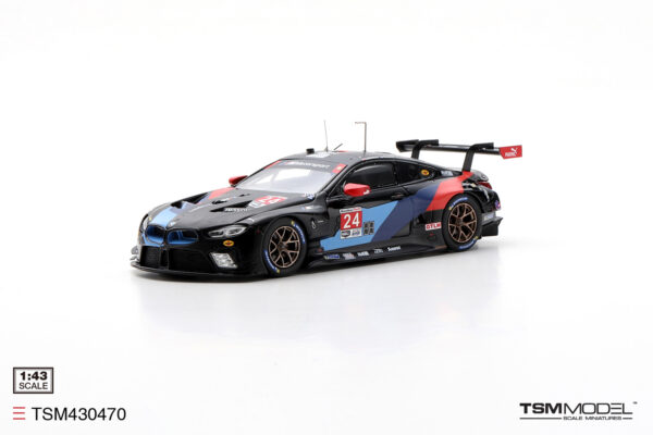 TSM430470 - 1/43 BMW M8 GTE NO.24 2019 IMSA LAGUNA SECA GTLM 2ND PLACE BMW TEAM RLL