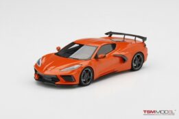 TSM430495 - 1/43 CHEVROLET CORVETTE STINGRAY 2020 WITH HIGHWING SEBRING ORANGE TINTCOAT
