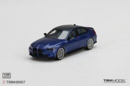 TSM430557 - 1/43 BMW M3 COMPETITION (G80) PORTIMAO BLUE METALLIC