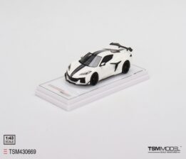 TSM430669 - 1/43 CHEVROLET CORVETTE Z06 2023 ARCTIC WHITE