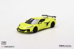 TSM430670 - 1/43 CHEVROLET CORVETTE Z06 2023 ACCELERATE YELLOW