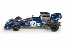 gp replicas - 1:18 tyrrell 003 #12 jackie stewart winner british gp silverstone 1971