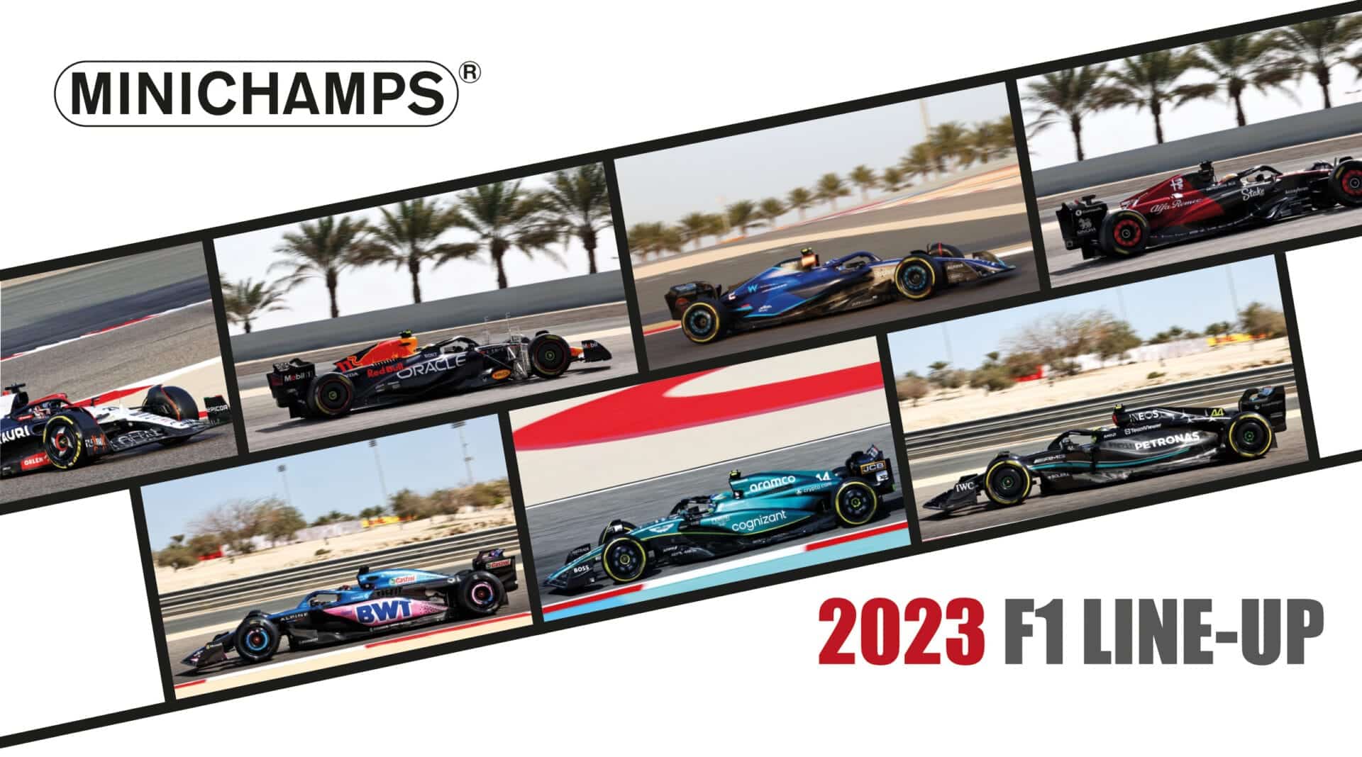 MINICHAMPS F1 2023 RELEASES Pre Order Now Model Universe Minichamps f1 2023 releases pre order now model universe