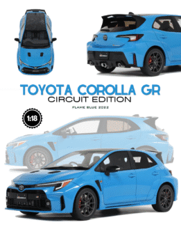 Otto Mobile - 1:18 Toyota Corolla GR Circuit Edition Flame Blue 2022 - Limited Edition Resin Model