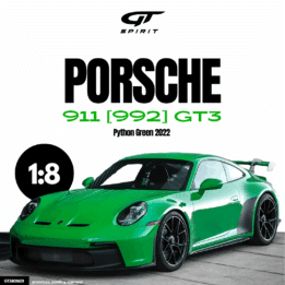 Porsche 911 (992) GT3 Green 2022 - 1:8 Scale Limited Edition Resin Model by GT Spirit