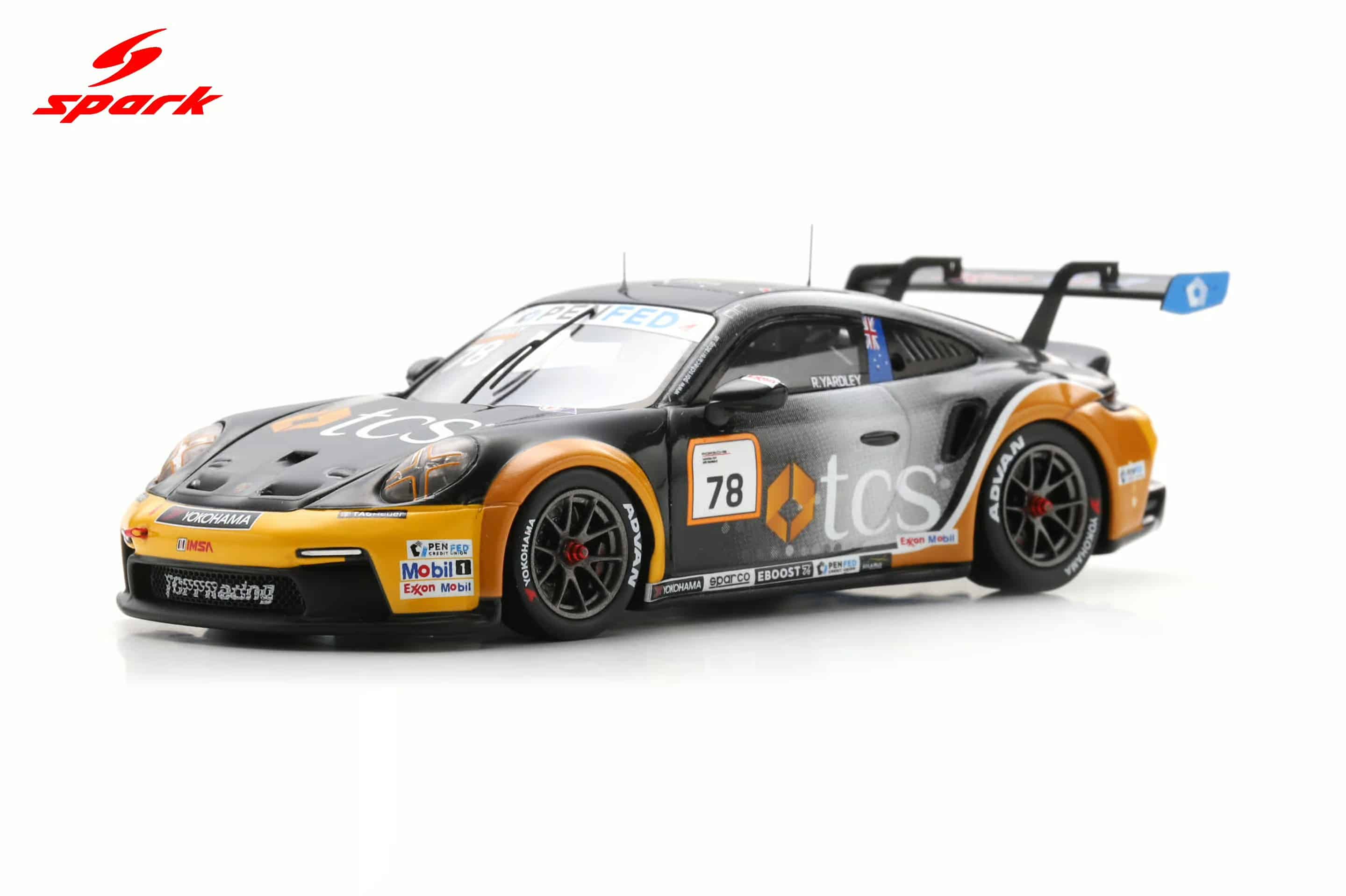 Spark 1:43 Porsche 911 GT3 Cup No.78 Ryan Yardley Porsche Deluxe Carrera Cup North America Champion 2025 (US460) Limited Edition Resin Model 2 Spark 1:43 Porsche 911 GT3 Cup No.78 Ryan Yardley Porsche Deluxe Carrera Cup North America Champion 2025 (US460) Limited Edition Resin Model - Image 2