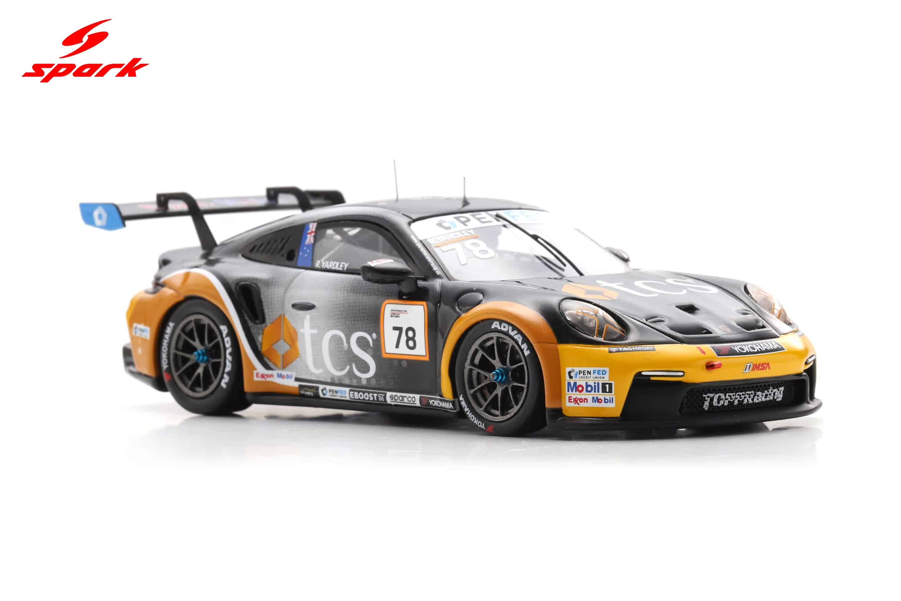 Spark 1:43 Porsche 911 GT3 Cup No.78 Ryan Yardley Porsche Deluxe Carrera Cup North America Champion 2025 (US460) Limited Edition Resin Model 3 Spark 1:43 Porsche 911 GT3 Cup No.78 Ryan Yardley Porsche Deluxe Carrera Cup North America Champion 2025 (US460) Limited Edition Resin Model - Image 3