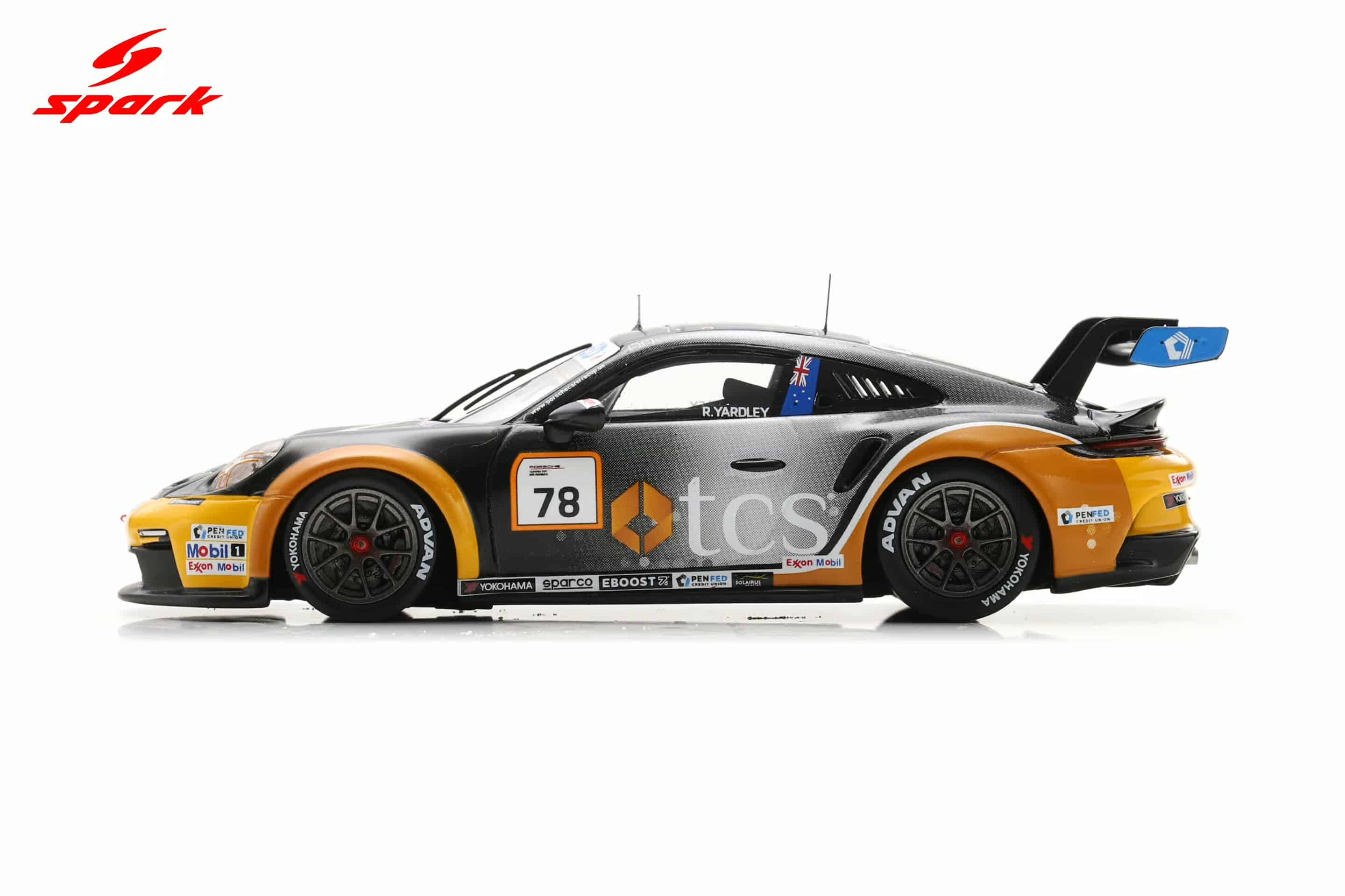 Spark 1:43 Porsche 911 GT3 Cup No.78 Ryan Yardley Porsche Deluxe Carrera Cup North America Champion 2025 (US460) Limited Edition Resin Model 4 Spark 1:43 Porsche 911 GT3 Cup No.78 Ryan Yardley Porsche Deluxe Carrera Cup North America Champion 2025 (US460) Limited Edition Resin Model - Image 4