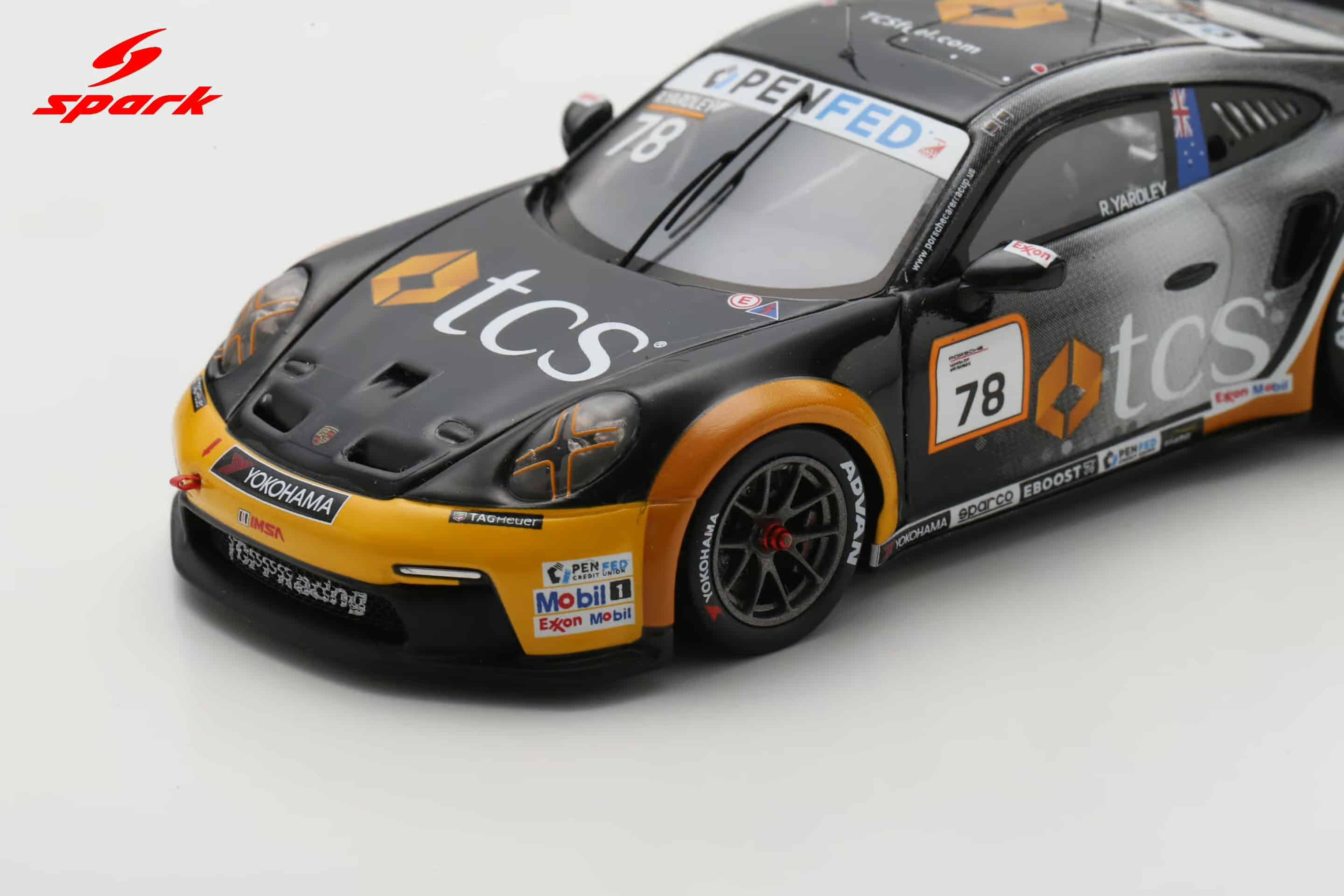 Spark 1:43 Porsche 911 GT3 Cup No.78 Ryan Yardley Porsche Deluxe Carrera Cup North America Champion 2025 (US460) Limited Edition Resin Model 7 Spark 1:43 Porsche 911 GT3 Cup No.78 Ryan Yardley Porsche Deluxe Carrera Cup North America Champion 2025 (US460) Limited Edition Resin Model - Image 7