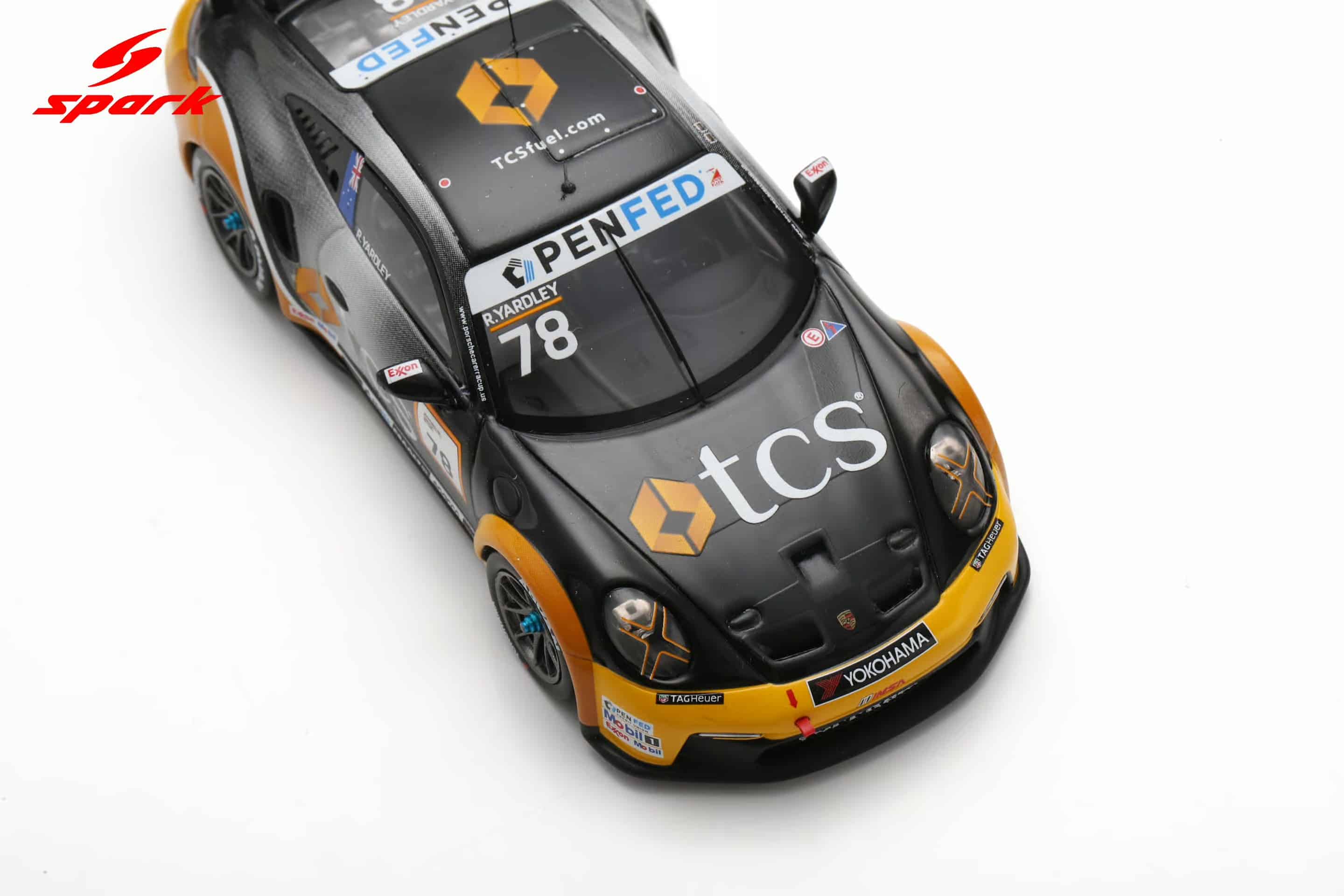 Spark 1:43 Porsche 911 GT3 Cup No.78 Ryan Yardley Porsche Deluxe Carrera Cup North America Champion 2025 (US460) Limited Edition Resin Model 8 Spark 1:43 Porsche 911 GT3 Cup No.78 Ryan Yardley Porsche Deluxe Carrera Cup North America Champion 2025 (US460) Limited Edition Resin Model - Image 8
