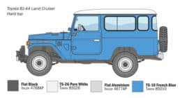 Italeri - 1:24 Toyota BJ44 Land Cruiser (3630) Model Kit