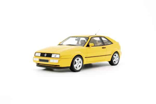 Otto Mobile 1:18 Volkswagen Corrado G60 Yellow Nugget 1988 Limited Edition Resin Model