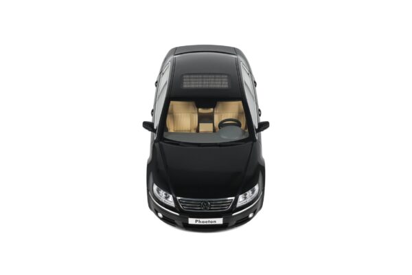 Otto Mobile 1:18 Volkswagen Phaeton 6.0 W12 Black 2005 (OT1266) Limited Edition Resin Model 18 Otto Mobile 1:18 Volkswagen Phaeton 6.0 W12 Black 2005 Limited Edition Resin Model