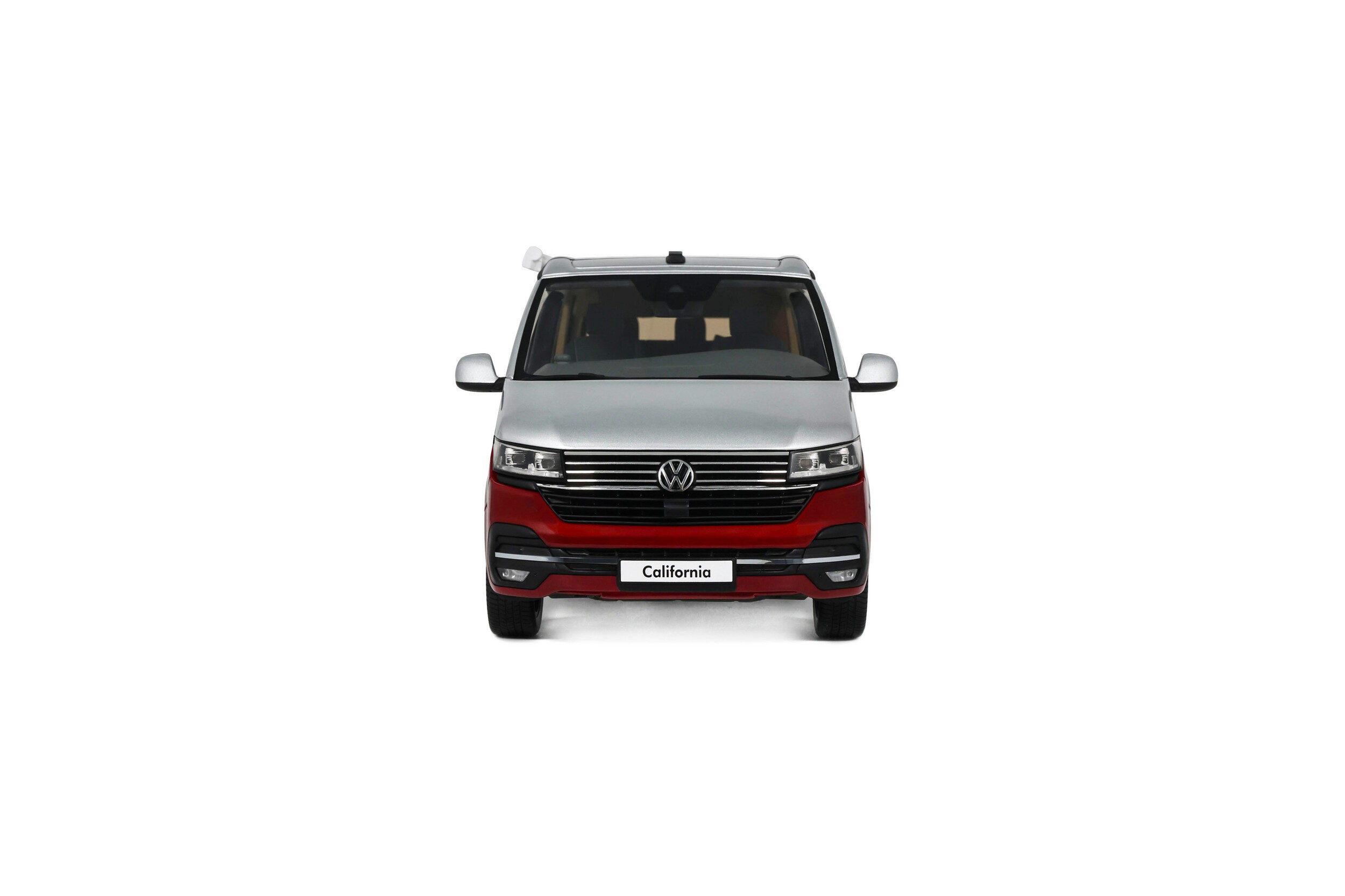 Otto Mobile 1:18 Volkswagen T6.1 California Ocean Fortana Red / Reflex Silver 2021 (OT1342) Limited Edition Resin Model 4 Otto Mobile 1:18 Volkswagen T6.1 California Ocean Fortana Red / Reflex Silver 2021 Limited Edition Resin Model