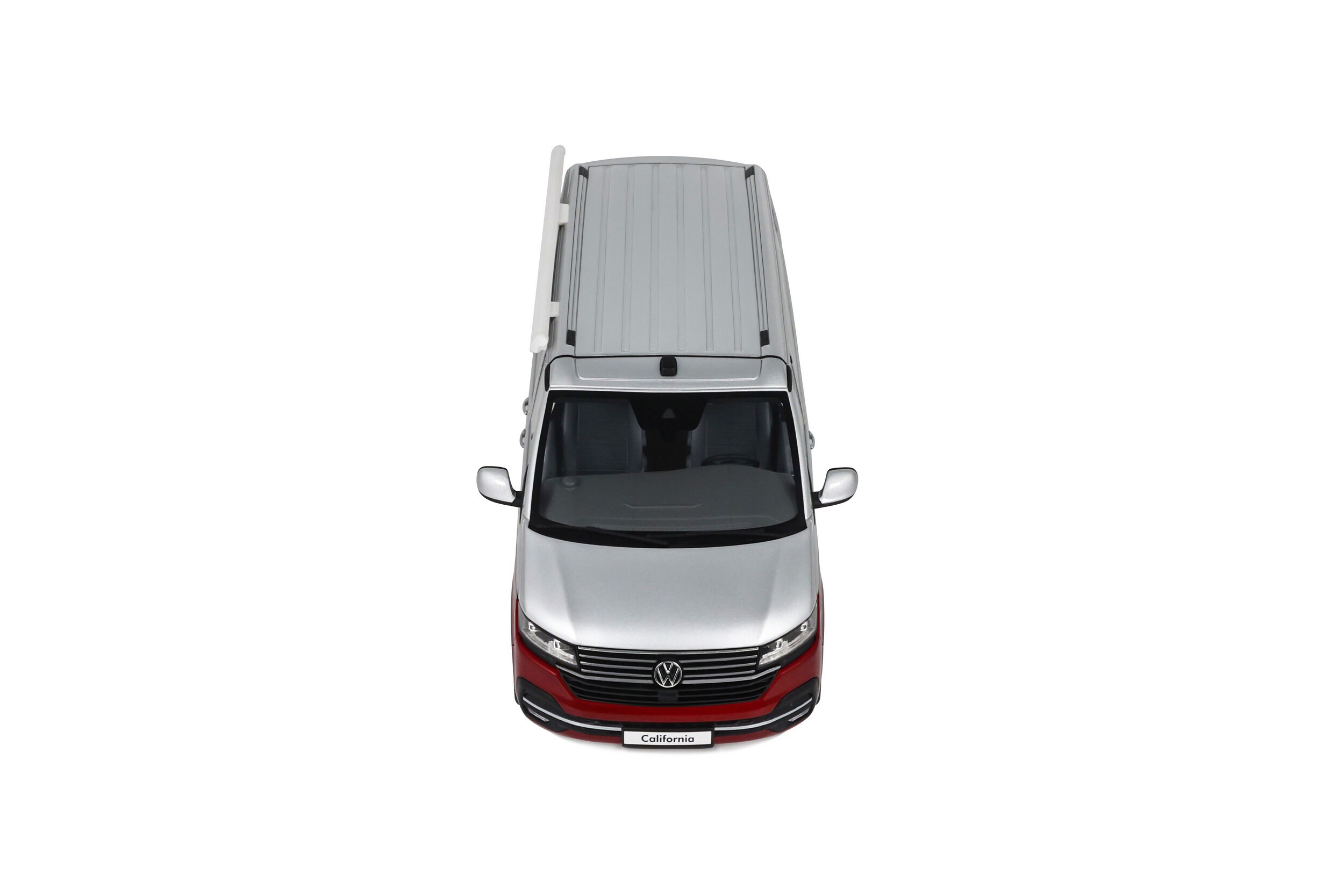Otto Mobile 1:18 Volkswagen T6.1 California Ocean Fortana Red / Reflex Silver 2021 (OT1342) Limited Edition Resin Model 8 Otto Mobile 1:18 Volkswagen T6.1 California Ocean Fortana Red / Reflex Silver 2021 Limited Edition Resin Model