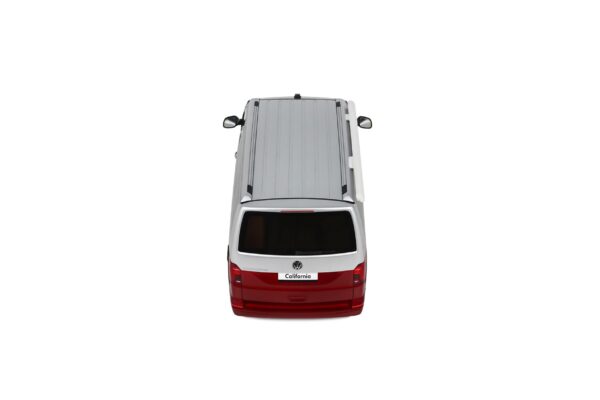 Otto Mobile 1:18 Volkswagen T6.1 California Ocean Fortana Red / Reflex Silver 2021 (OT1342) Limited Edition Resin Model 19 Otto Mobile 1:18 Volkswagen T6.1 California Ocean Fortana Red / Reflex Silver 2021 Limited Edition Resin Model