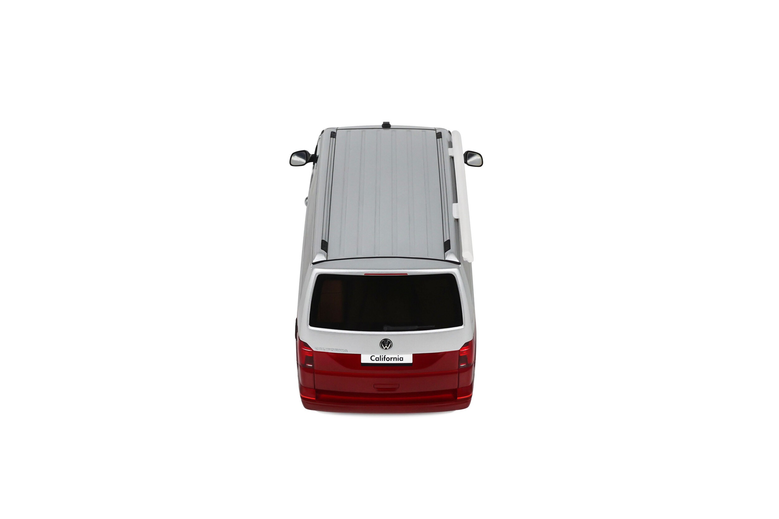 Otto Mobile 1:18 Volkswagen T6.1 California Ocean Fortana Red / Reflex Silver 2021 (OT1342) Limited Edition Resin Model 9 Otto Mobile 1:18 Volkswagen T6.1 California Ocean Fortana Red / Reflex Silver 2021 Limited Edition Resin Model