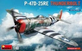 Miniart - 1:48 P-47D-25RE Thunderbolt Advanced Model Kit (48001)