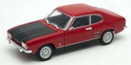 Welly Diecast 24069RB Ford Capri Red Black 1969 Diecast Model Mk1