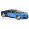 Welly 24077B Bugatti Chiron Blue diecast model car