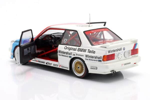 WERK83 1:18 BMW M3 (E30) No.35 Winner 24h Nurburgring 1989 Pirro, Ravaglia, Giroix (W18038007C) Diecast Model with Collector's Box 16 Werk83 1:18 scale BMW M3 E30 #35 Winner 24h Nurburgring 1989 die-cast model car W18038007C photo 11