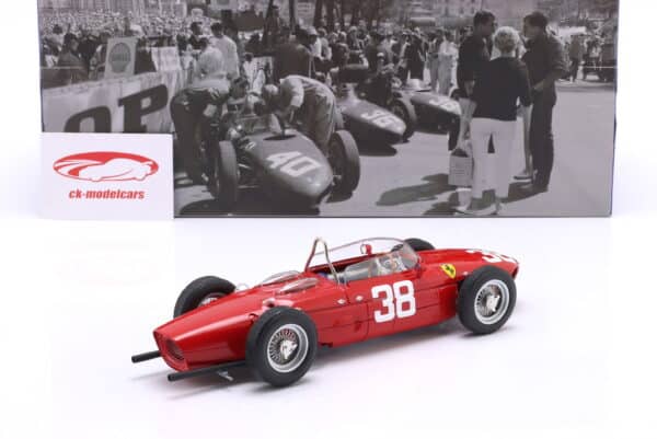 WERK83 1:18 Ferrari 156 Sharknose No.38 Phil Hill 3rd Monaco GP F1 World Champion 1961 (W1807908) Diecast Model 9 WERK83 1:18 Ferrari 156 Sharknose No.38 Phil Hill 3rd Monaco GP F1 World Champion 1961 (W1807908) Diecast Model