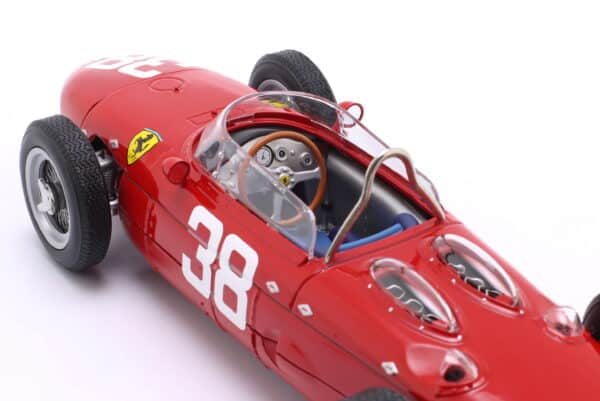 WERK83 1:18 Ferrari 156 Sharknose No.38 Phil Hill 3rd Monaco GP F1 World Champion 1961 (W1807908) Diecast Model 13 WERK83 1:18 Ferrari 156 Sharknose No.38 Phil Hill 3rd Monaco GP F1 World Champion 1961 (W1807908) Diecast Model