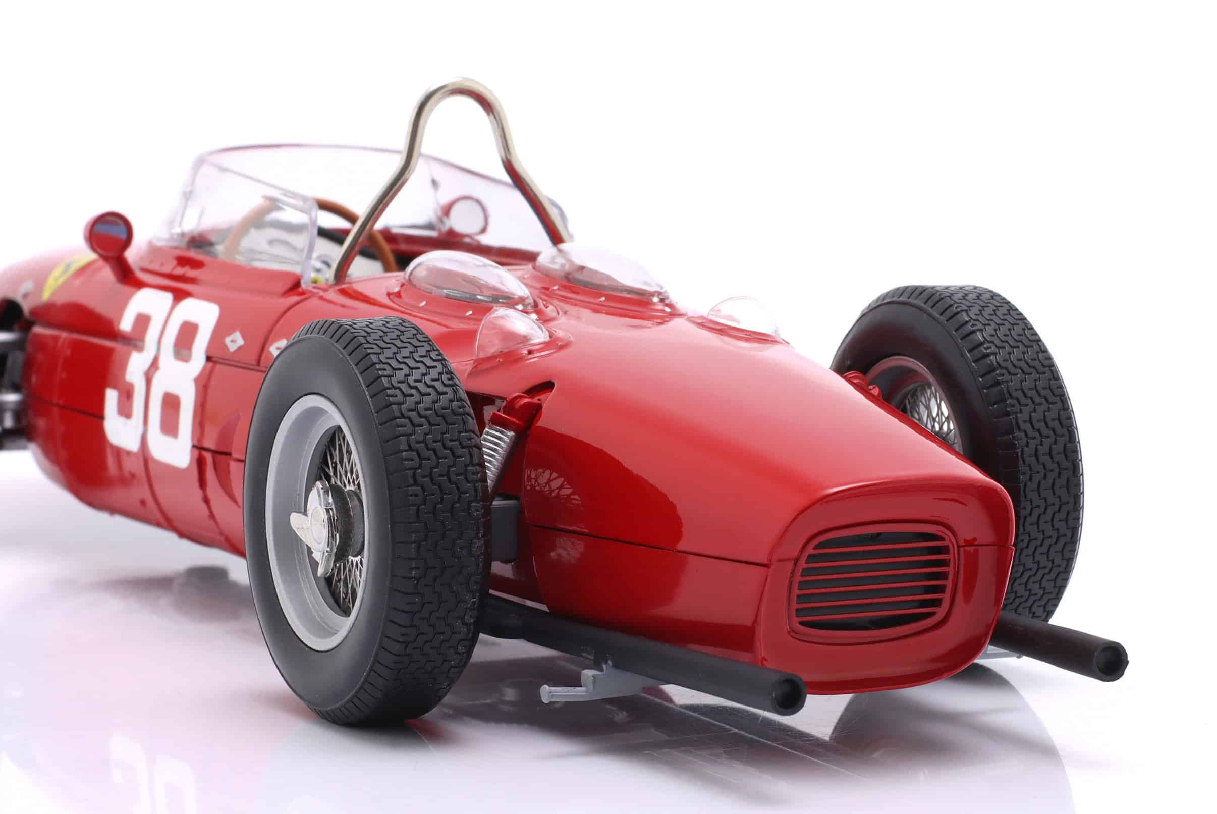 WERK83 1:18 Ferrari 156 Sharknose No.38 Phil Hill 3rd Monaco GP F1 World Champion 1961 (W1807908) Diecast Model 8 WERK83 1:18 Ferrari 156 Sharknose No.38 Phil Hill 3rd Monaco GP F1 World Champion 1961 (W1807908) Diecast Model