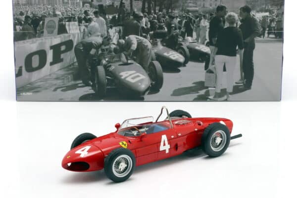 WERK83 1:18 Ferrari 156 Sharknose No.4 Wolfgang von Trips Winner British GP F1 1961 (W1807902) Diecast Model