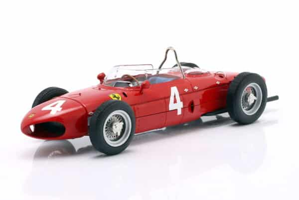 WERK83 1:18 Ferrari 156 Sharknose No.4 Wolfgang von Trips Winner British GP F1 1961 (W1807902) Diecast Model