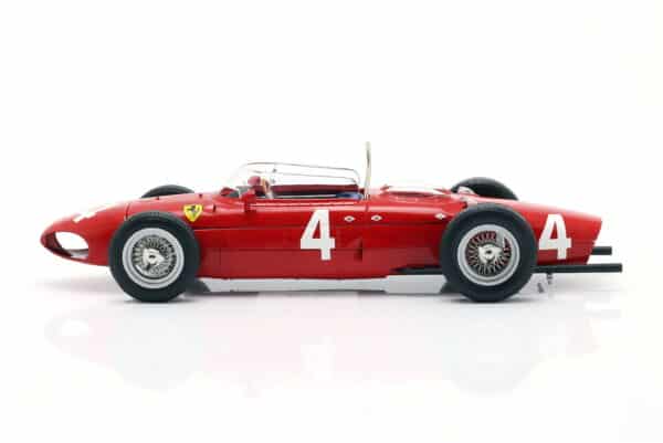 WERK83 1:18 Ferrari 156 Sharknose No.4 Wolfgang von Trips Winner British GP F1 1961 (W1807902) Diecast Model 10 WERK83 1:18 Ferrari 156 Sharknose No.4 Wolfgang von Trips Winner British GP F1 1961 (W1807902) Diecast Model