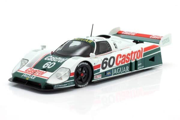 WERK83 1:18 Jaguar XJR-9 No.60 Winner 24h Daytona 1988 Brundle, Boesel, Nielsen (W18073001C) Diecast Model with Collector's Box 11 Werk83 1:18 scale Jaguar XJR-9 #60 Winner 24h Daytona 1988 die-cast model car W18073001C photo 05