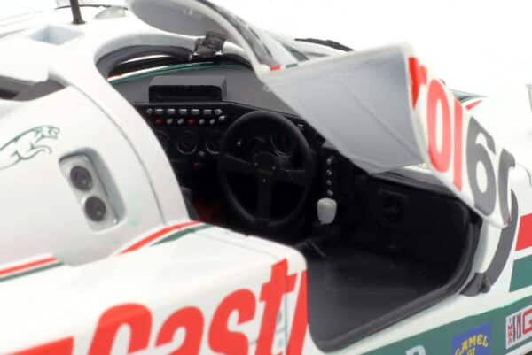 WERK83 1:18 Jaguar XJR-9 No.60 Winner 24h Daytona 1988 Brundle, Boesel, Nielsen (W18073001C) Diecast Model with Collector's Box 14 Werk83 1:18 scale Jaguar XJR-9 #60 Winner 24h Daytona 1988 die-cast model car W18073001C photo 08